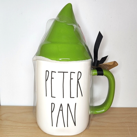 🆕️ Rae Dunn Peter Pan Double Sided Topper Mug - Picture 2 of 2